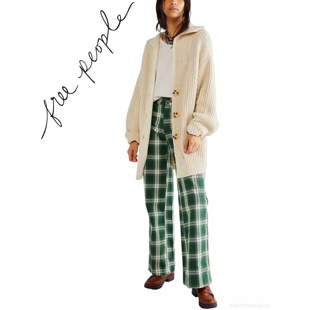NWOT Free People “Swim Too Deep” Cardigan Birch Size XS - Picture 3 of 16